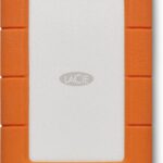 LaCie Rugged USB-C, 4TB, Portable External Hard Drive, Drop, Shock, Dust, Rain Resistant, for Mac & PC (STFR4000800)