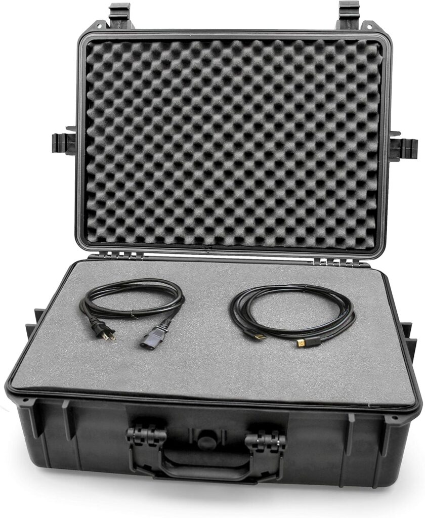 CASEMATIX XL Waterproof Gaming Case Compatible with Valve Index VR Headset, Controllers and Select Accessories in Customizable Foam, Includes Case Only