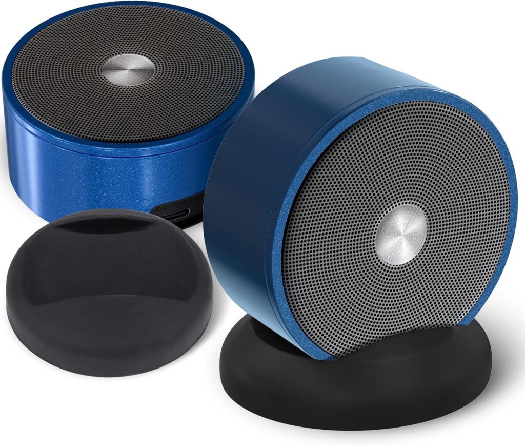 Paired Bluetooth Speakers – Surround Sound Stereo Pairing Linkable for Home TV Car