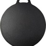 Victoria 12-Inch/30.5-Centimeter Cast Iron Tawa Dosa Pan, Cast Iron Pizza Pan and Crepe Pan with Loop Handle, Seasoned with Flaxseed Oil, Made in Colombia