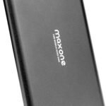 Maxone 500GB Ultra Slim Portable External Hard Drive HDD Compatible with PC, Laptop, Grey