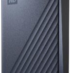 WD 5TB My Passport Ultra, Blue, Portable External Hard Drive, backup software with defense against ransomware, and password protection, USB-C and USB 3.1 – WDBFTM0050BBL-WESN