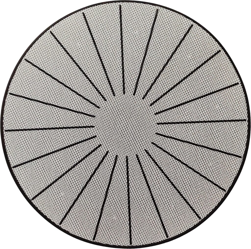 Lazy K Induction Cooktop Mat – Silicone Fiberglass Scratch Protector – for Magnetic Stove – Non Slip Pads to Prevent Pots from Sliding During Cooking (11 inches)