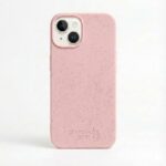 Eco by GranolaGear – Eco-Friendly Phone Case for iPhone 15 – Biodegradable, Compostable, Plastic-Free, Made from Plants – Pink Sands