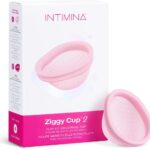Intimina Ziggy Cup 2 – Extra-Thin Reusable Menstrual Disc, Menstrual Cup with Flat-fit Design, Menstrual Cups Ring, Period Products (Size A)