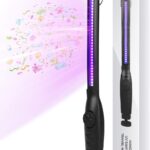 UV Light Sanitizer, Portable UV Light Disinfection Lamp USB Rechargeable Ultraviolet Light Sanitizer for Home Hotel Travel Car Kills 99% of Germs Viruses & Bacteria UV Light Sanitizer Wand 1 Pack