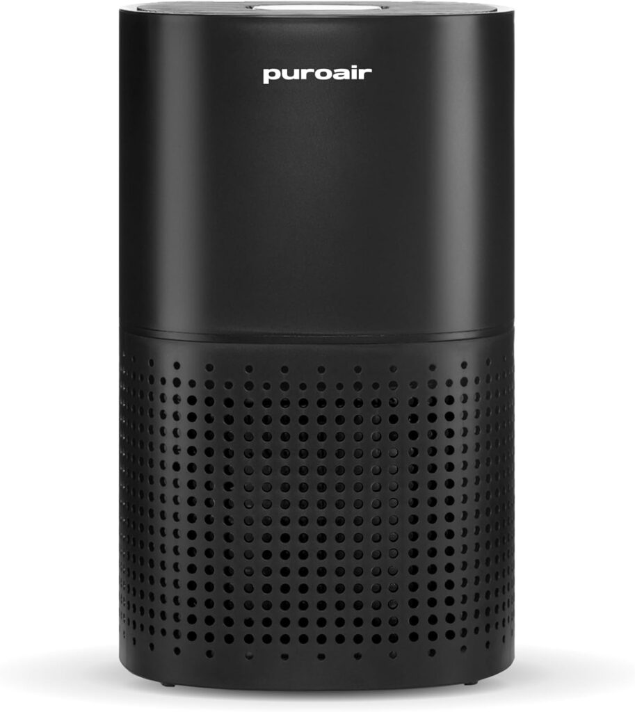 PuroAir 240 HEPA Air Purifier for Home Large Rooms – Covers Up To 1,000 Sq Ft – Filters Up To 99.9% of Pollutants, Smoke, Pollen, Dust – Quiet HEPA Air Filter – Air Purifiers for Bedroom