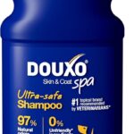 DOUXO® Skin & Coat SPA – Ultra-Safe Oatmeal Dog Shampoo, 16 fl oz, Cleans and Deeply Hydrates The Skin, Leaves The Coat Soft and Radiant, Skin-Friendly Formula