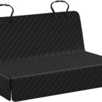 Dog Car Seat Cover for Back Seat, Waterproof Pet Bench Seat Cover for Dogs, Scratchproof Nonslip Reat Seat Protector for Cars, Trucks, SUVs