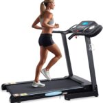 Treadmills for Home, Folding Treadmill with 12% Auto Incline, 2.5 HP, 8.5 MPH Speed, 15 Preset Programs, Heart Rate Sensor, LCD Display, 220 lb Weight Capacity for Office Workout