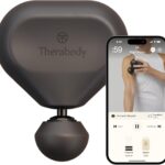 TheraGun Mini (3rd Generation) by Therabody – Ultra-Portable Massage Gun and Travel Essential for Fast, Effective Pain and Tension Relief Anywhere (Black)