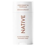Native Deodorant Contains Naturally Derived Ingredients, 72 Hour Odor Control | Deodorant for Women and Men, Aluminum Free with Baking Soda, Coconut Oil and Shea Butter | Coconut & Vanilla
