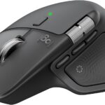 Logitech MX Master 4, Ergonomic Wireless Mouse with Advanced Performance Haptic Feedback, Ultra-Fast Scrolling, USB-C Charging, Bluetooth, Windows, MacOS – Graphite