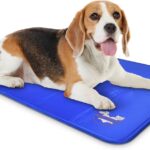 Arf Pets Dog Cooling Mat 27” x 43” Pad for Kennels, Crates and Beds, Non-Toxic, Durable Solid Self Cooling Gel Material. No Refrigeration or Electricity Needed