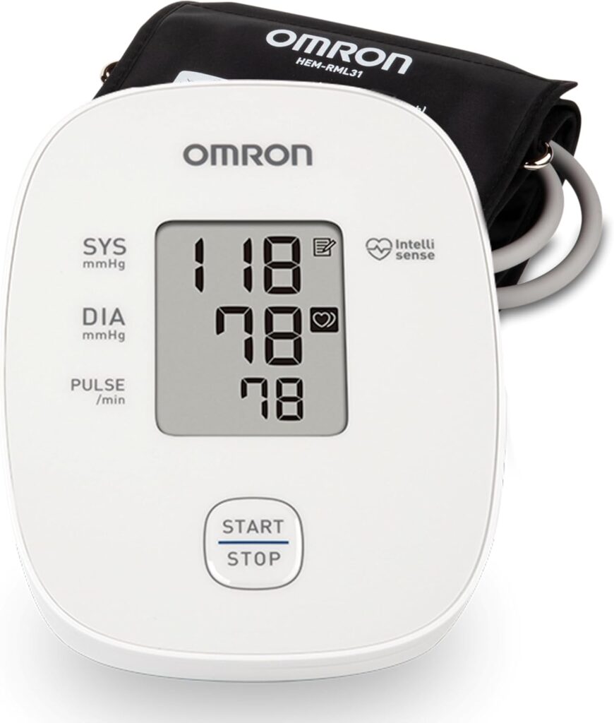 OMRON Iron Blood Pressure Monitor for Home Use & Upper Arm Blood Pressure Cuff – #1 Doctor & Pharmacist Recommended Brand – Clinically Validated
