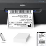Nelko Bluetooth Thermal Shipping Label Printer, Wireless 4×6 Shipping Label Printer for Small Business, Support Android, iPhone and Windows, Widely Used for Amazon, Ebay, Shopify, Etsy, USPS