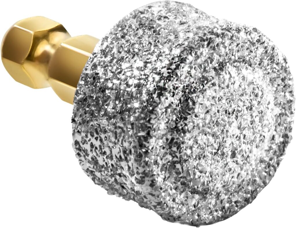 LUCKY TAIL – Dog Nail Grinder – Regular – Replacement Head – for Small, Medium & Large Dogs – Premium Quality – Diamond Tip Drill Bit – Professional Dog Nail Trimmers – Grooming Tool kit – 1 Pack